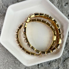 Load image into Gallery viewer, Faceted Glass Bead Bracelet