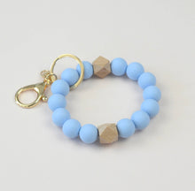 Load image into Gallery viewer, Silicone Bead Keychain Wristlet