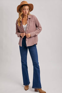 Maeve Waffle Shacket