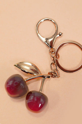 Shiny Cherry Bag Charm