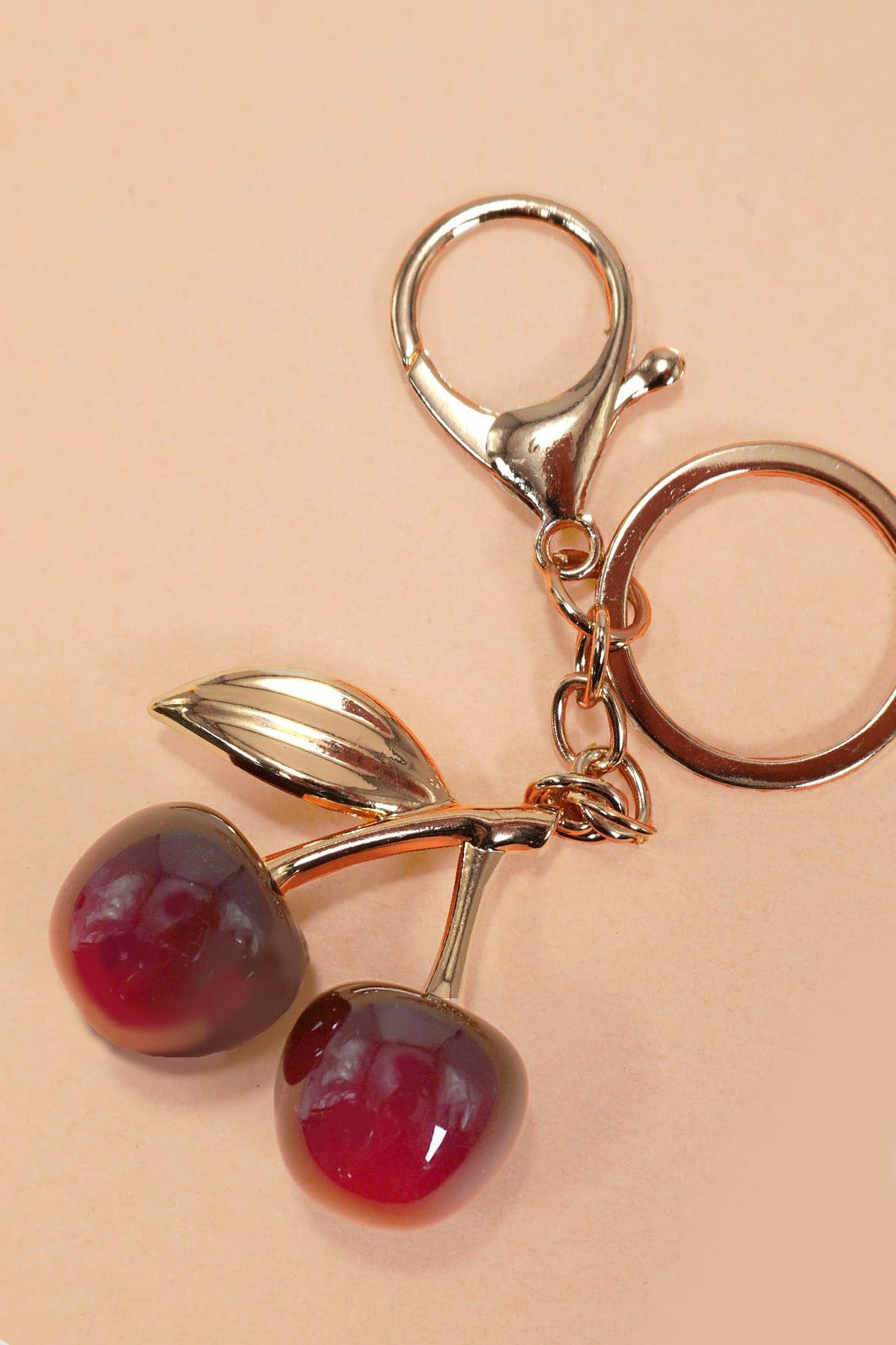 Shiny Cherry Bag Charm