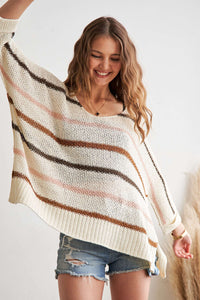 Christina Stripe Sweater