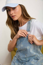 Load image into Gallery viewer, Blossom Denim Overall Mini Dress