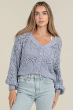 Load image into Gallery viewer, Jessica Open Knit Cardigan