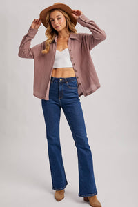 Maeve Waffle Shacket