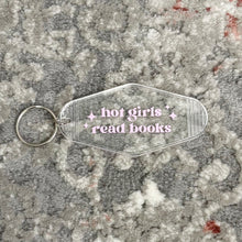 Load image into Gallery viewer, Hot Girls Read Books Keychain