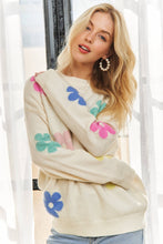 Load image into Gallery viewer, Jessie Flower Pop Sweater