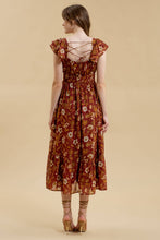 Load image into Gallery viewer, Sofia Floral Midi Dress