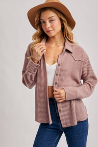 Maeve Waffle Shacket
