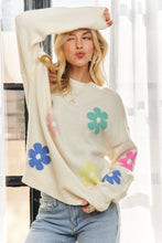 Load image into Gallery viewer, Jessie Flower Pop Sweater