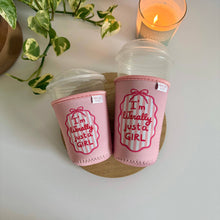Load image into Gallery viewer, I'm Literally Just a Girl Iced Coffee Sleeve