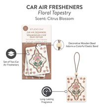 Load image into Gallery viewer, Floral Tapestry Car Air Freshener