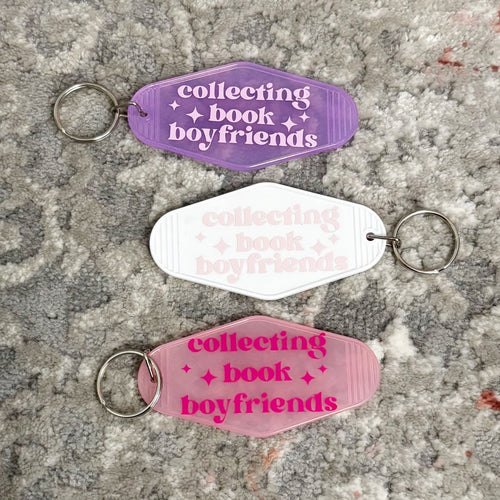 Collecting Book Boyfriends Keychains