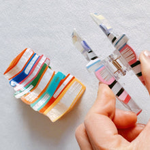 Load image into Gallery viewer, Book Stack Hair Claw