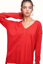 Load image into Gallery viewer, Jessa V-Neck Sweater