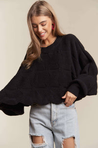 Jordyn Scallop Sweater