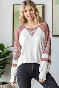 Charli Raglan Top