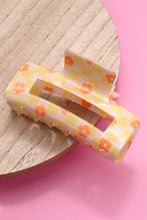 Load image into Gallery viewer, Daisy Checked Hair Clip
