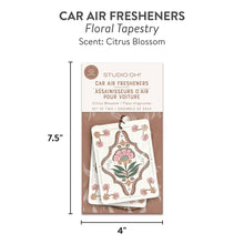Load image into Gallery viewer, Floral Tapestry Car Air Freshener