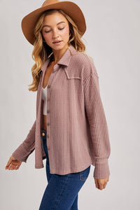 Maeve Waffle Shacket