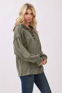 Emily Rib Hoodie