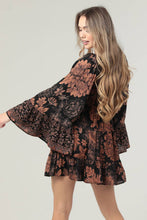 Load image into Gallery viewer, Nella Wide Sleeve Dress