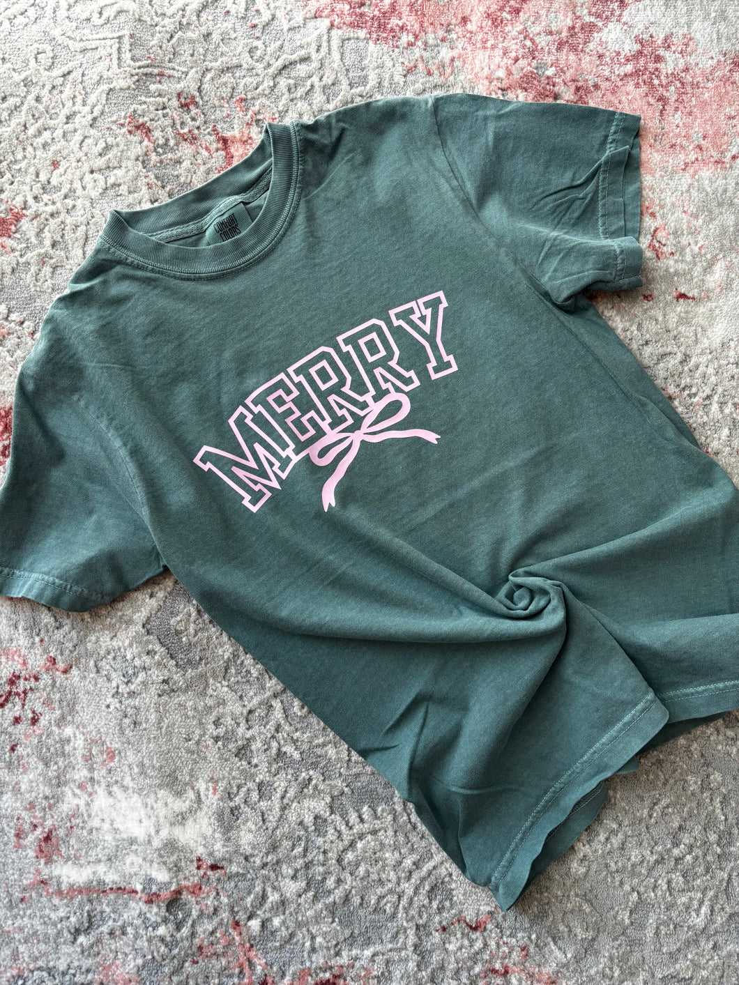 Merry Varsity Tee