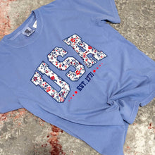 Load image into Gallery viewer, USA Floral Tee