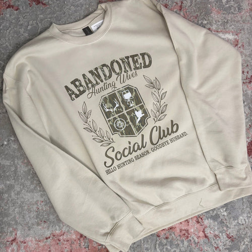 Abandoned Hunting Wives Sweatshirt
