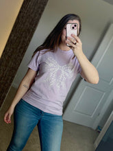 Load image into Gallery viewer, Lace Bow Tee