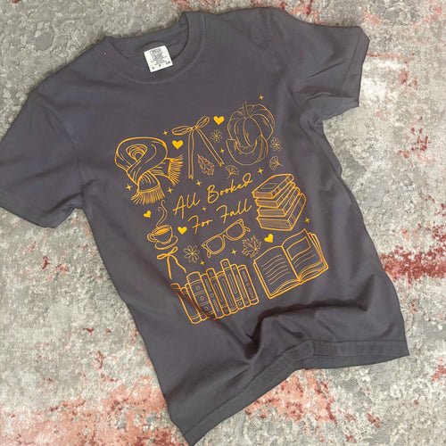 Booked For Fall Tee