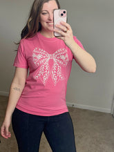 Load image into Gallery viewer, Lace Bow Tee