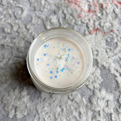Clean Cotton Glitter Candle