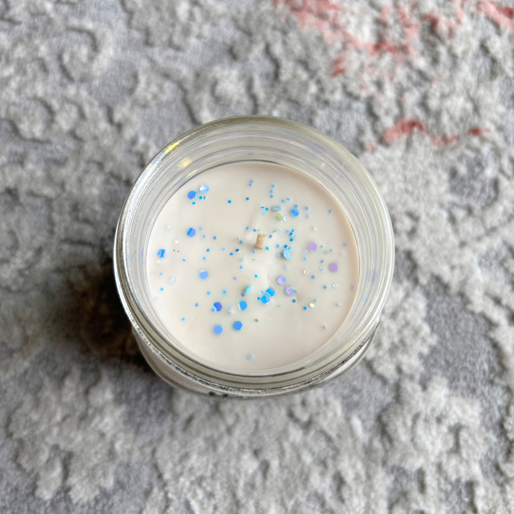 Clean Cotton Glitter Candle