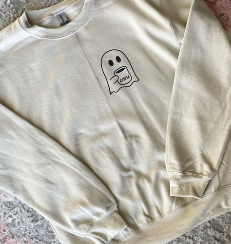 Coffee Ghost Sweatshirt