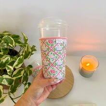 Load image into Gallery viewer, Diamond Bookish Garden Iced Coffee Sleeve