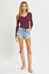 Maura V-Neck Bodysuit