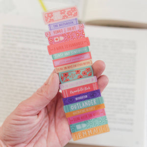 Romance Novels Acetate Bookmark