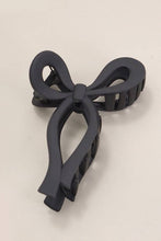 Load image into Gallery viewer, Matte Bow Hair Claw