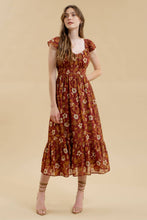 Load image into Gallery viewer, Sofia Floral Midi Dress