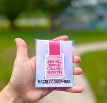 Load image into Gallery viewer, Buy Me Books Magnetic Bookmark