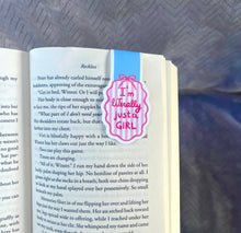 Load image into Gallery viewer, Literally Just a Girl Magnetic Bookmark