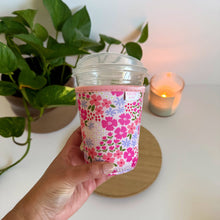Load image into Gallery viewer, Multicolor Floral Iced Coffee Sleeve
