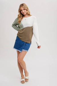 Gemma Colorblock Sweater
