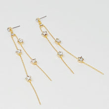 Load image into Gallery viewer, Strands of Stars Earrings