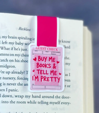 Load image into Gallery viewer, Buy Me Books Magnetic Bookmark