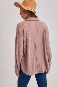 Maeve Waffle Shacket