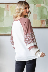 Charli Raglan Top