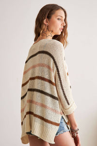 Christina Stripe Sweater