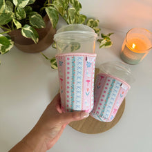 Load image into Gallery viewer, Goose and Floral Iced Coffee Sleeve